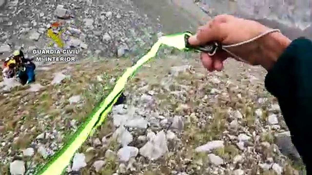 Rescate de dos menores en los Picos de Europa (León)