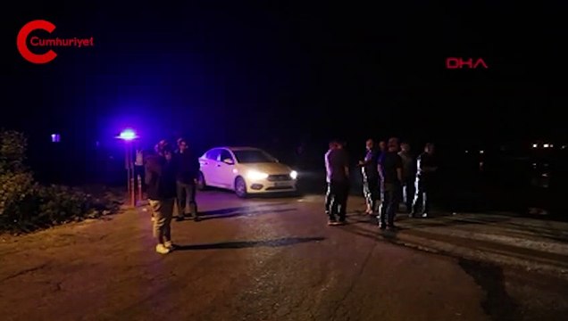 Zonguldak'ta seyir halindeki midibüs alev alev yandı