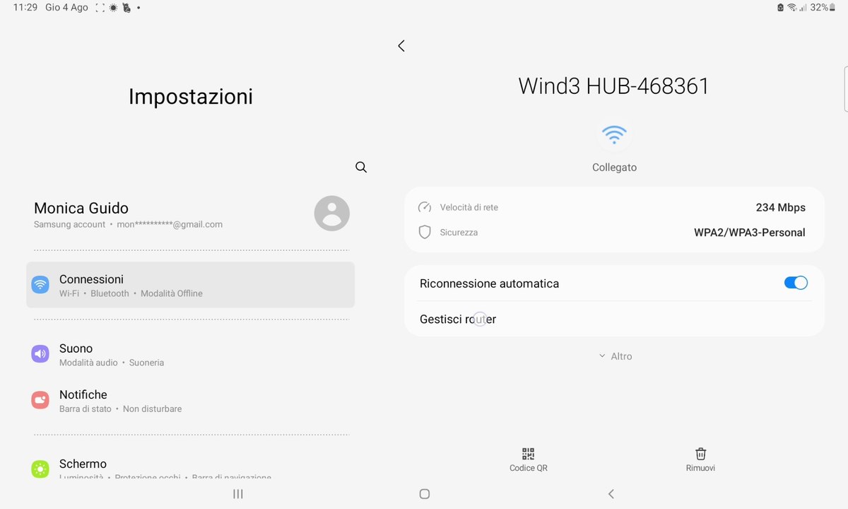 Gestire modem o router da Android