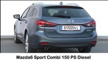 Mazda6 Sport Combi 150 PS Diesel