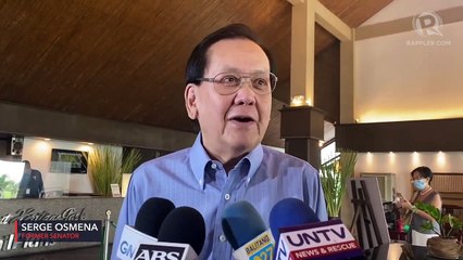 Serge Osmena says FVR 'the best president we've had in 65 years'