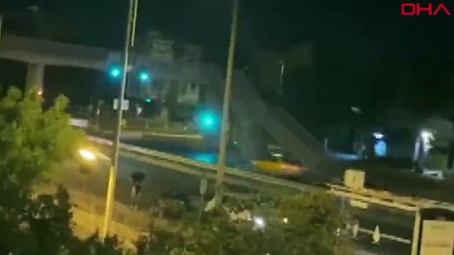 Eşi tarafından sokak ortasında darbedilen kadına çevredeki vatandaşlar yetişti