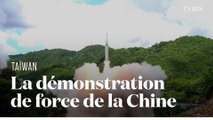 La Chine tire des missiles balistiques vers Taïwan