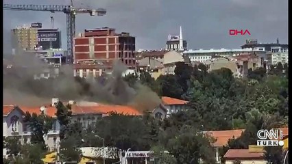 Son dakika... Balıklı Rum Hastanesi'nde yangın!