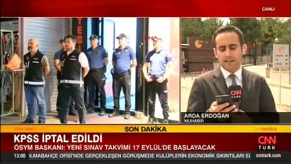 Son dakika... ÖSYM Başkanı duyurdu: KPSS iptal edildi