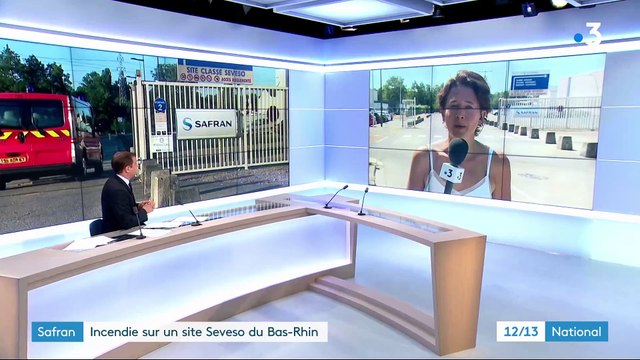 Bas-Rhin: Un incendie qui s’était déclaré cette nuit sur un site industriel de Safran Landing Systems à Molsheim, classé Seveso seuil haut , a été éteint - Aucune victime n’est à déplorer - VIDEO