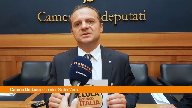 De Luca Progetto Sud chiama Nord per un'Italia migliore
