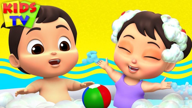Bath Time Song - Healthy Habits for Kids - Preschool Video for Toddlers