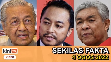 GTA nak lawan kerusi Umno, Dr M punca Melayu berpecah, Zahid desak PRU segera lagi | SEKILAS FAKTA