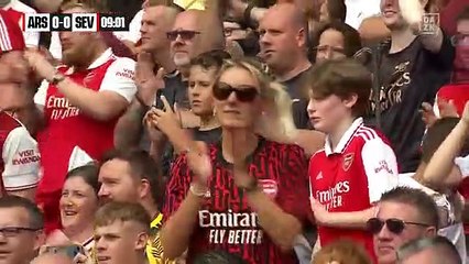 Arsenal vs Sevilla Match Highlghts & Goals