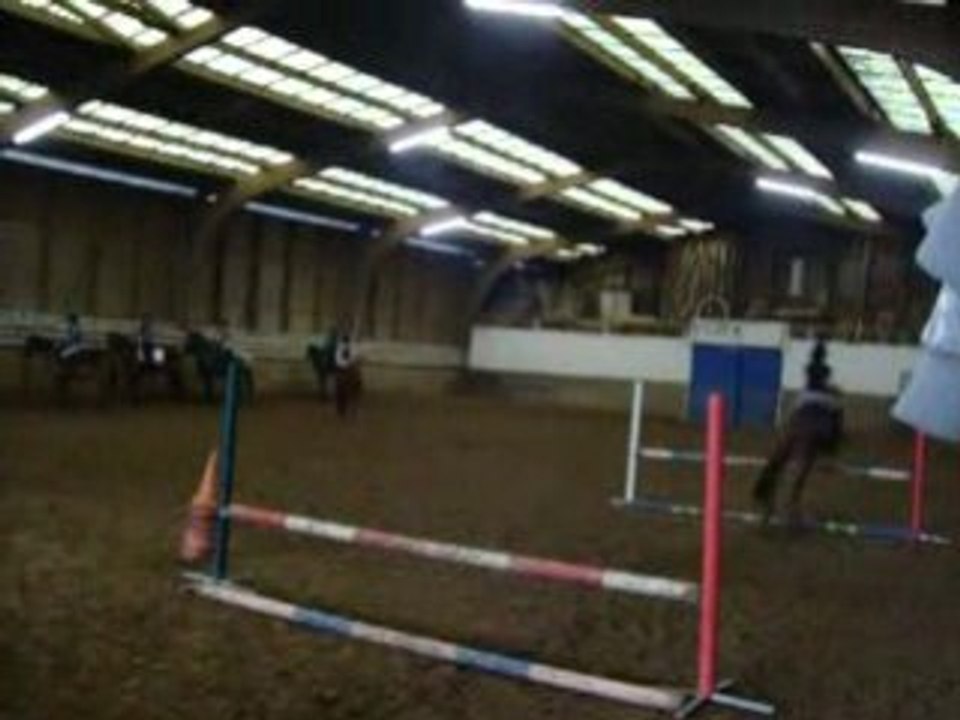 Clara et Jerck en saut