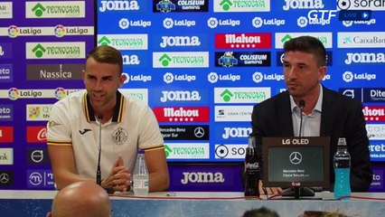 Mayoral, presentado en Getafe: "Me sentía suplente de Benzema"