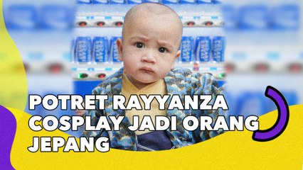 Gemas Banget, Potret Rayyanza Cosplay Jadi Orang Jepang sampai Dikomentari Artis India