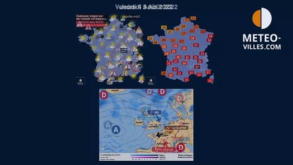 prévisions météo du jeudi 4 août 2022