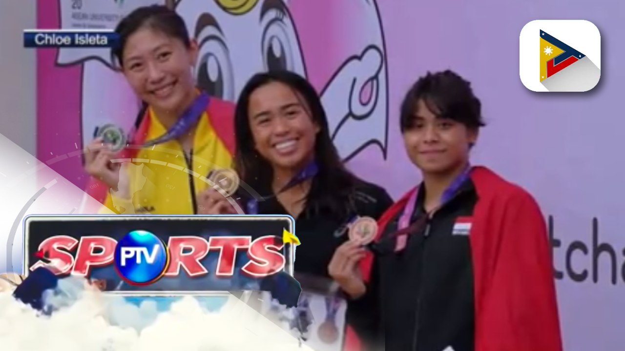 Swimming: Isleta, humakot ng gintong medalya sa Asean University Games