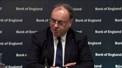 Andrew Bailey says that returning inflation to the 2% target remains the Bank of England's  'absolute priority' as interest rates rise to 1.75%