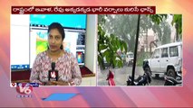 Heavy Rains Expected In Telangana For Next 3 Days , Says Weather Dept Director Nagaratnam |  V6 News (1)