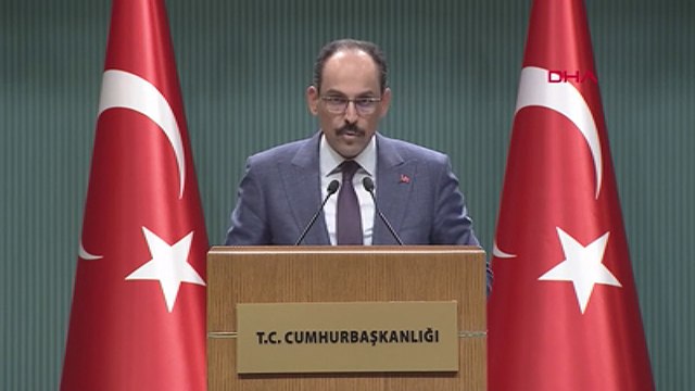 YAŞ sonrası Cumhurbaşkanlığı Sözcüsü İbrahim Kalın açıklama yaptı