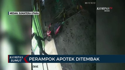 Polisi Tembak Perampok di Apotek