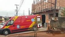 Bombeiros são acionados para atender queda de mesmo nível no Floresta