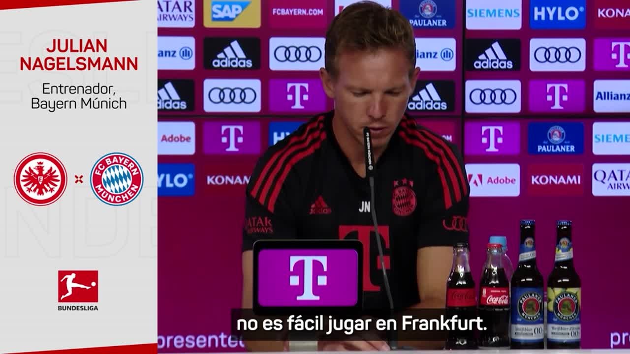Nagelsmann avisa al Madrid: "El Frankfurt está jugando bien"