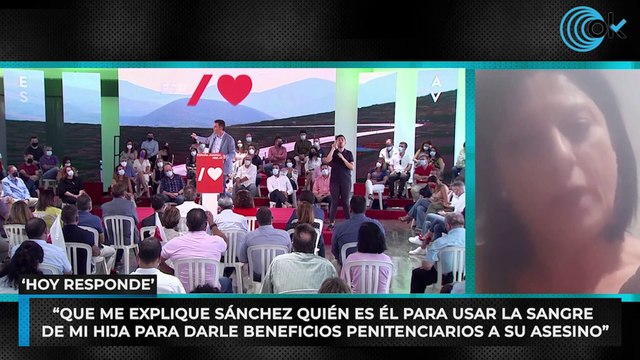 Toñi Santiago: “Sánchez y la clase política han vuelto a asesinar a mi hija 20 años después”