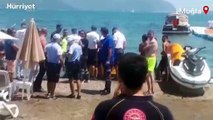 Marmaris'te sürat teknesi ile tekne dolmuş çarpıştı: 1 turist hayatını kaybetti, 5 yaralı