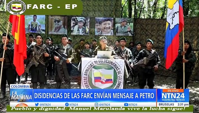 Disidencias de las Farc proponen diálogos con el Gobierno entrante de Gustavo Petro