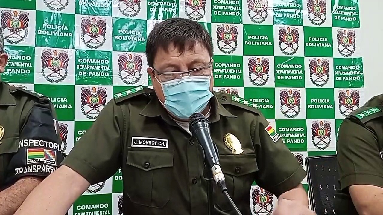 Pando Policía detenido en brasil
