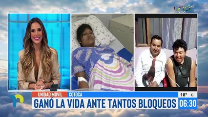 Nacieron gemelas en medio de bloqueos de Santa Cruz