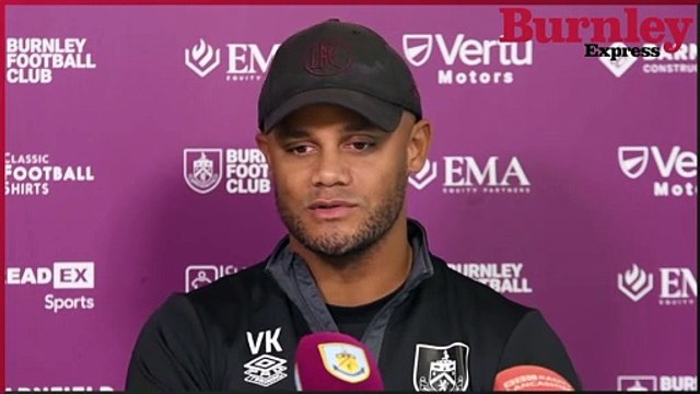 Vincent Kompany looking forward to Turf Moor bow