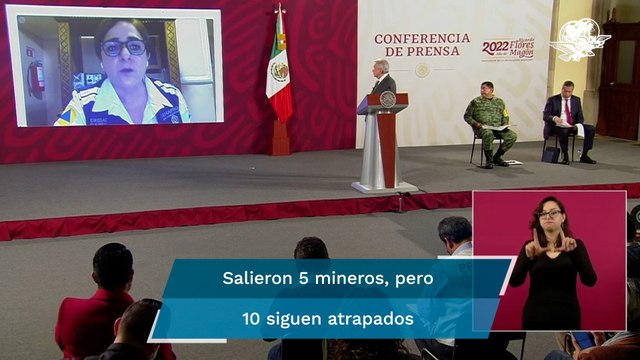Siguen 10 mineros atrapados en un pozo de carbón en Sabinas, Coahuila; 5 lograron salir