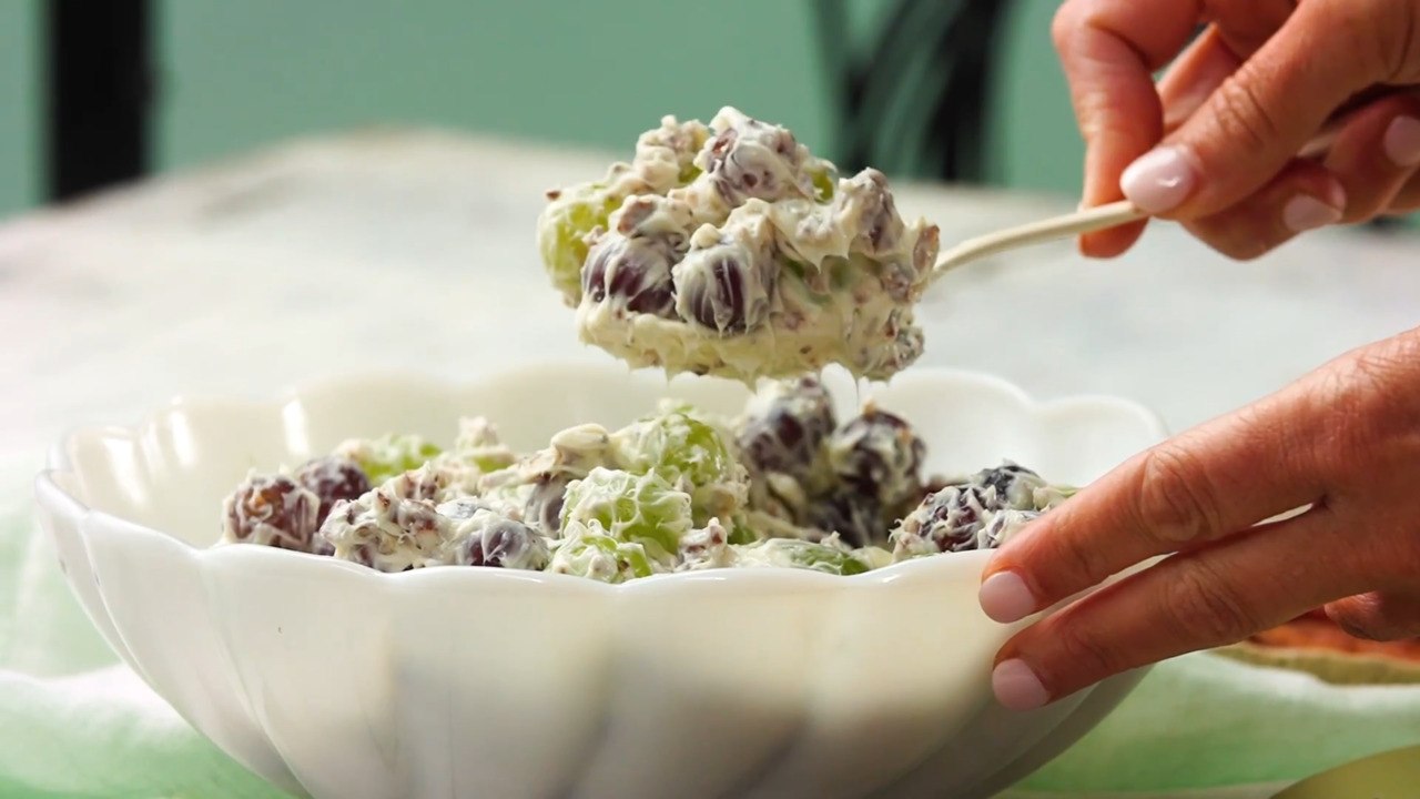 Nanny's Grape Salad Recipe