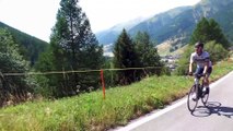 Der Nufenenpass am Swiss Cycling Alpenbrevet