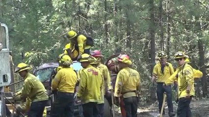 Firefighters make gains against deadly McKinney Fire