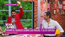 Enrique Ponce rompe el silencio sobre nueva relación de Luis Miguel y su ex esposa