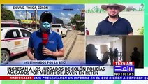 En Audiencia de Imputados, policías detenidos por muerte de ciudadano en un retén en Colón
