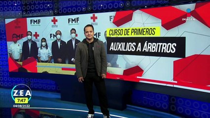 Femexfut y Cruz Roja firman convenio para capacitar a árbitros