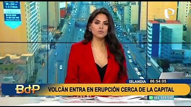 Islandia: Volcán entra en erupción en la península de Reykjanes