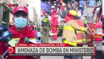 Descartan alerta de bomba en el Ministerio de Trabajo