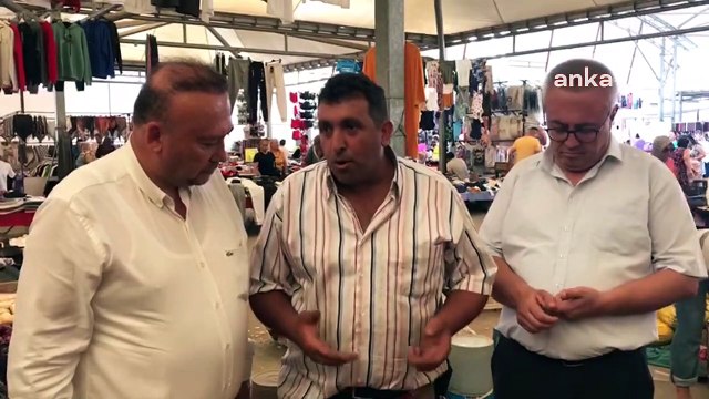 CHP'li Yalım'a dert yanan pazarcı: Üretmeye korkar olduk; seneye daha berbatız