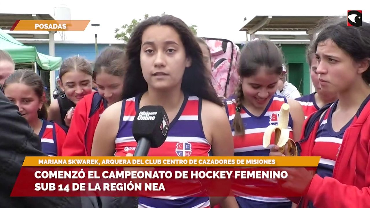 Comenzó el campeonato de hockey femenino sub 14 de la Región NEA____