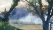 Grave incendio in una cartiera a Porcari: rogo esteso e aggravato dal vento