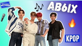 K-Pop Group AB6IX Talk Dream Collabs & Play Heads Up