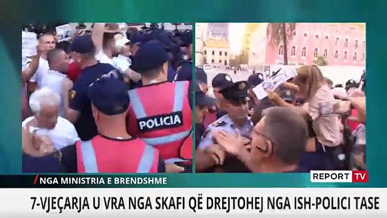 tensionohet situata e protestes