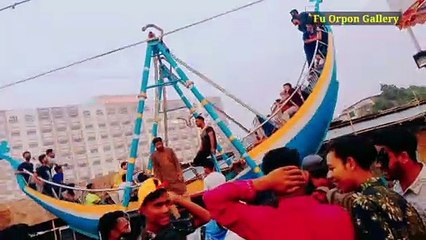 Viral boat on Habiganj, Sylhet. হবিগঞ্জের বানিজ্য মেলার নৌকা। Boat dance. Fu Orpon