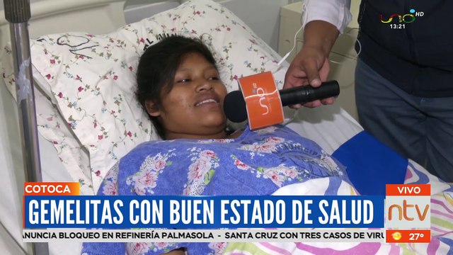 Gemelas y madre de gemelas se encuentran estables