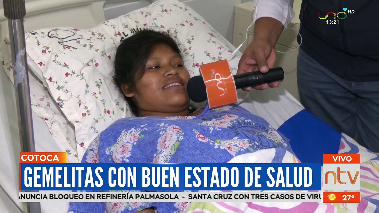 Gemelas y madre  de gemelas se encuentran estables