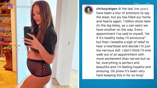 Chrissy Teigen and John Legend Expecting Another Baby 22 Months After Suffering Pregnancy Loss