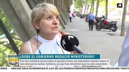 ¿Se deberían reducir ministerios? ¿Saben los españoles quienes son los ministros?